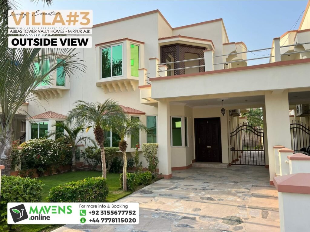 Executive Villa in Mirpur Azad Kashmir - Mavens Online UK